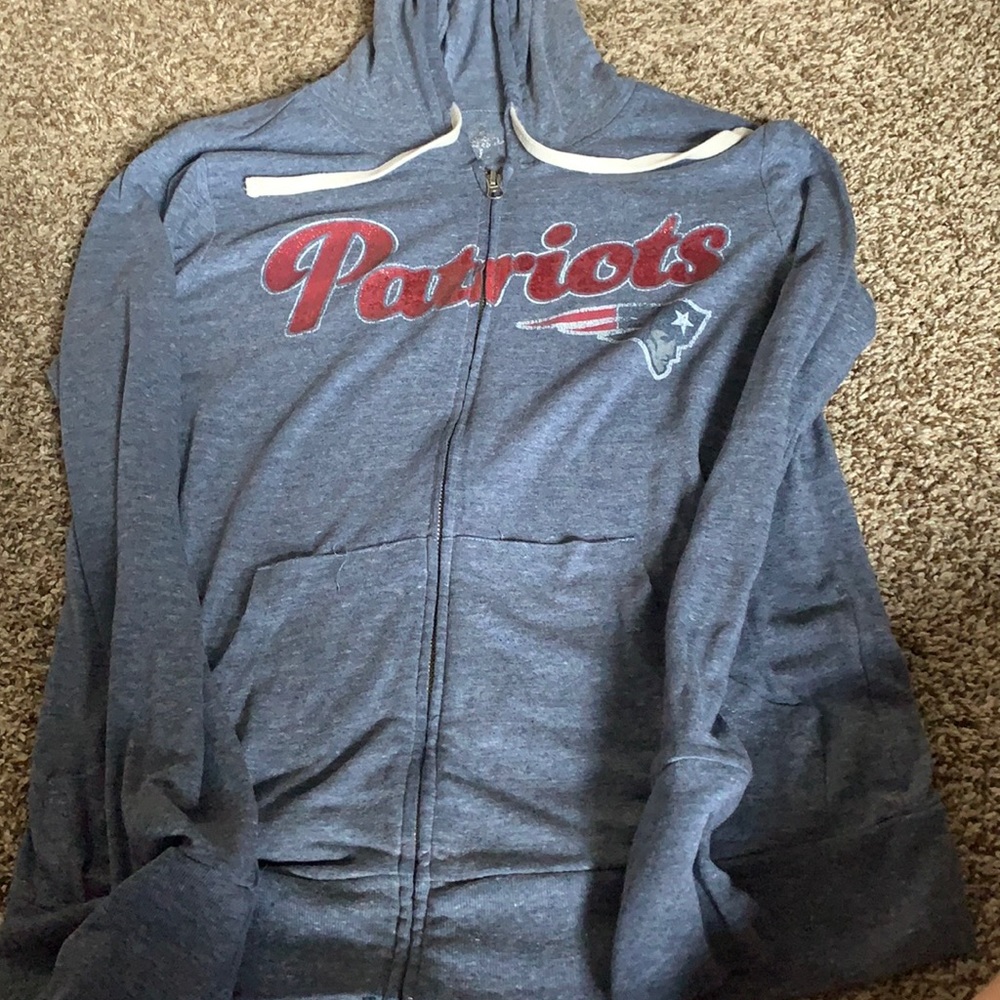 Patriots Zipper Sweatshirt